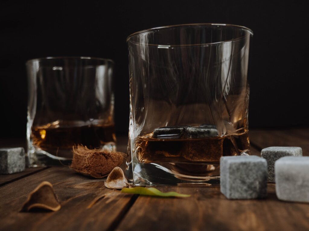 Whisky im Glas
