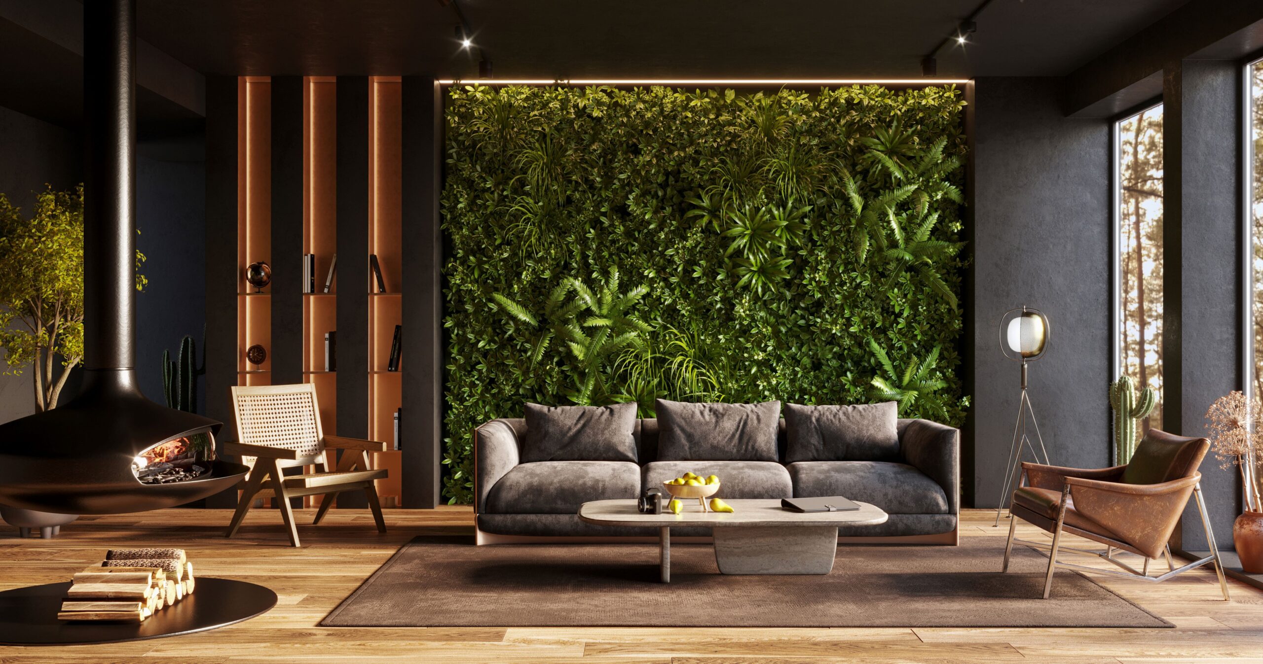 Wandgestaltung: Pflanzen als natürliche Dekoration für Ihre Wände