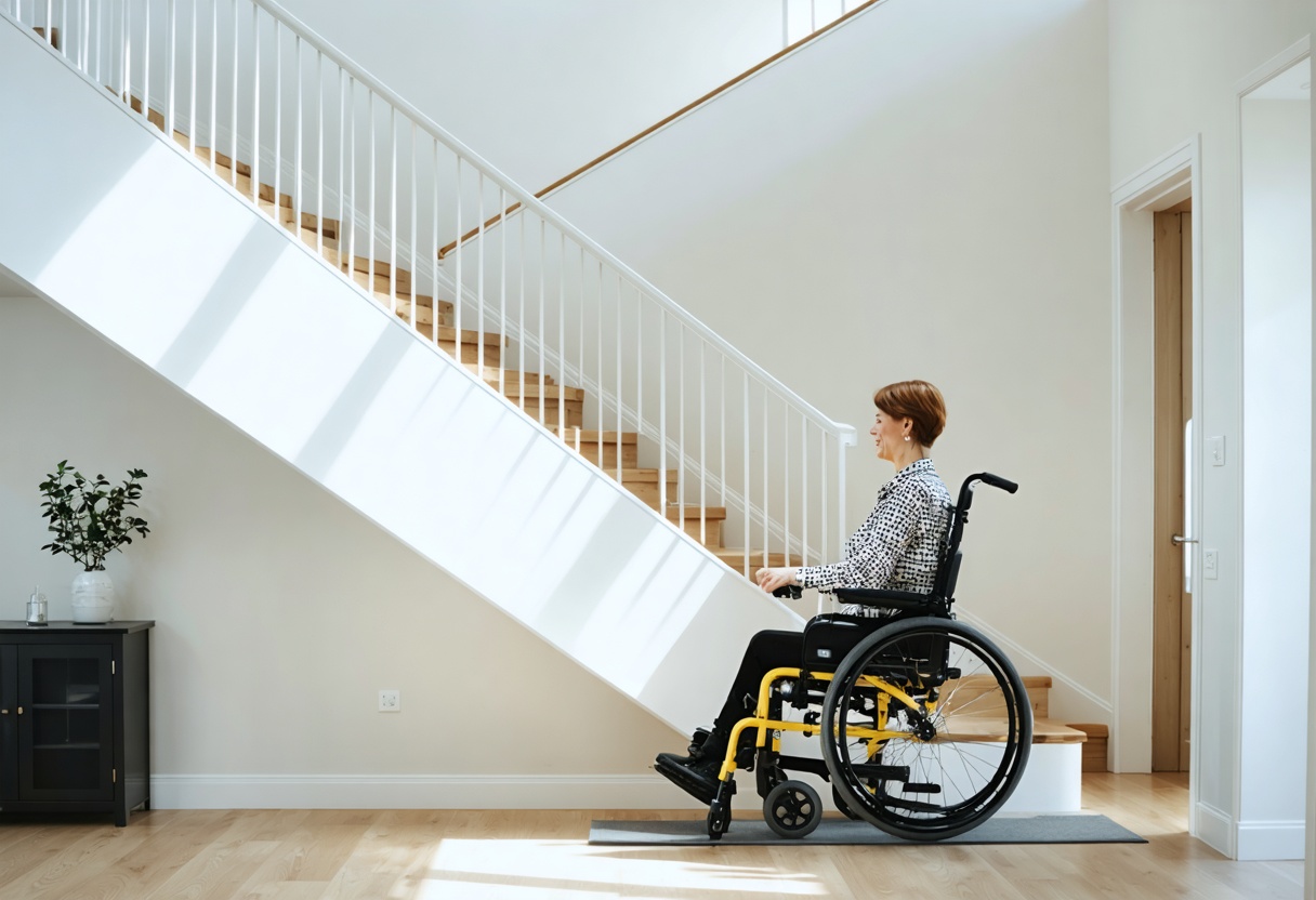 Barrierefrei leben: Wie Plattform- und Treppenlifte Rollstuhlfahrern neue Freiheit schenken