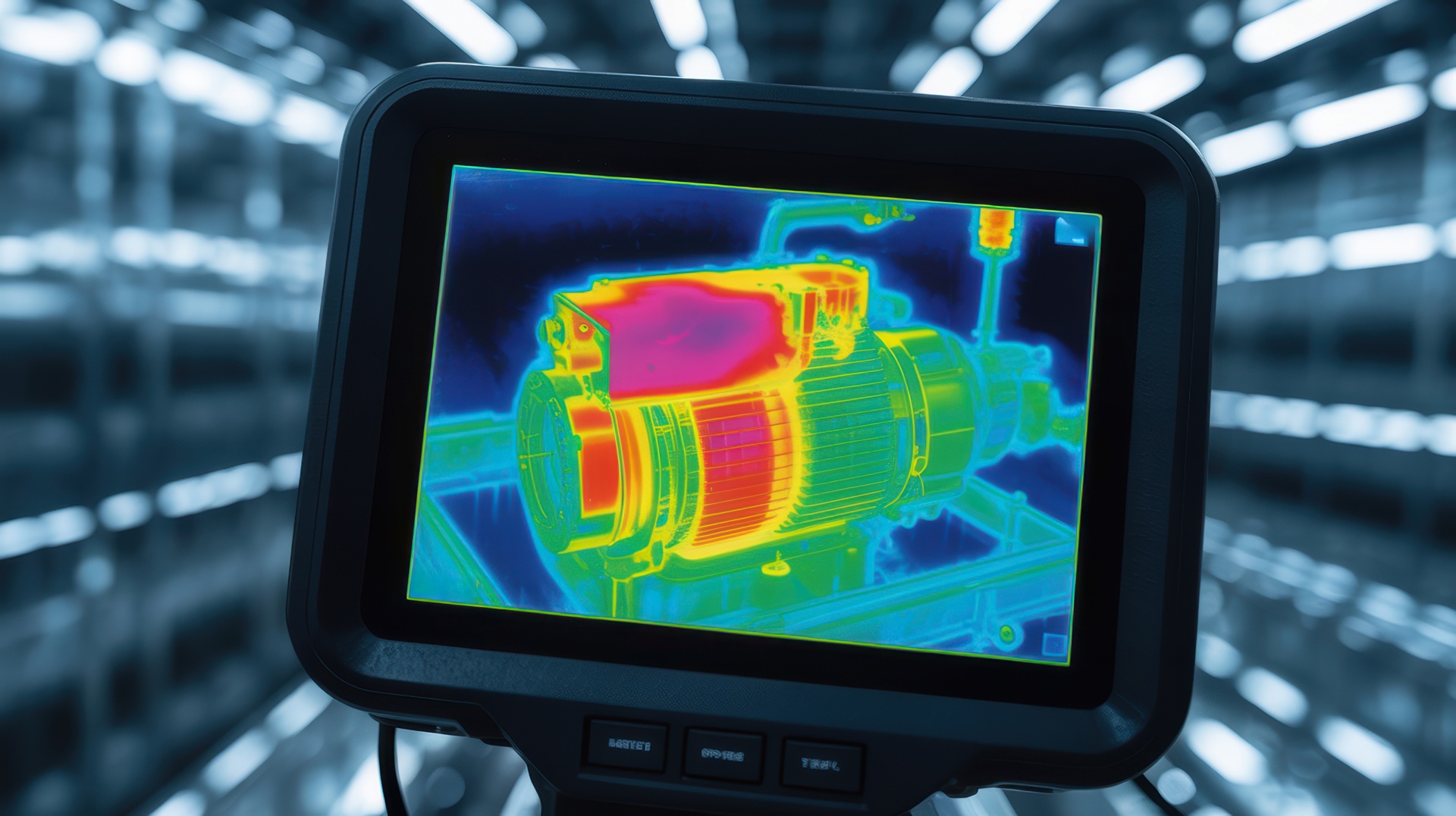 Thermische Analyse eines Motors | temperaturbeständige Schläuche