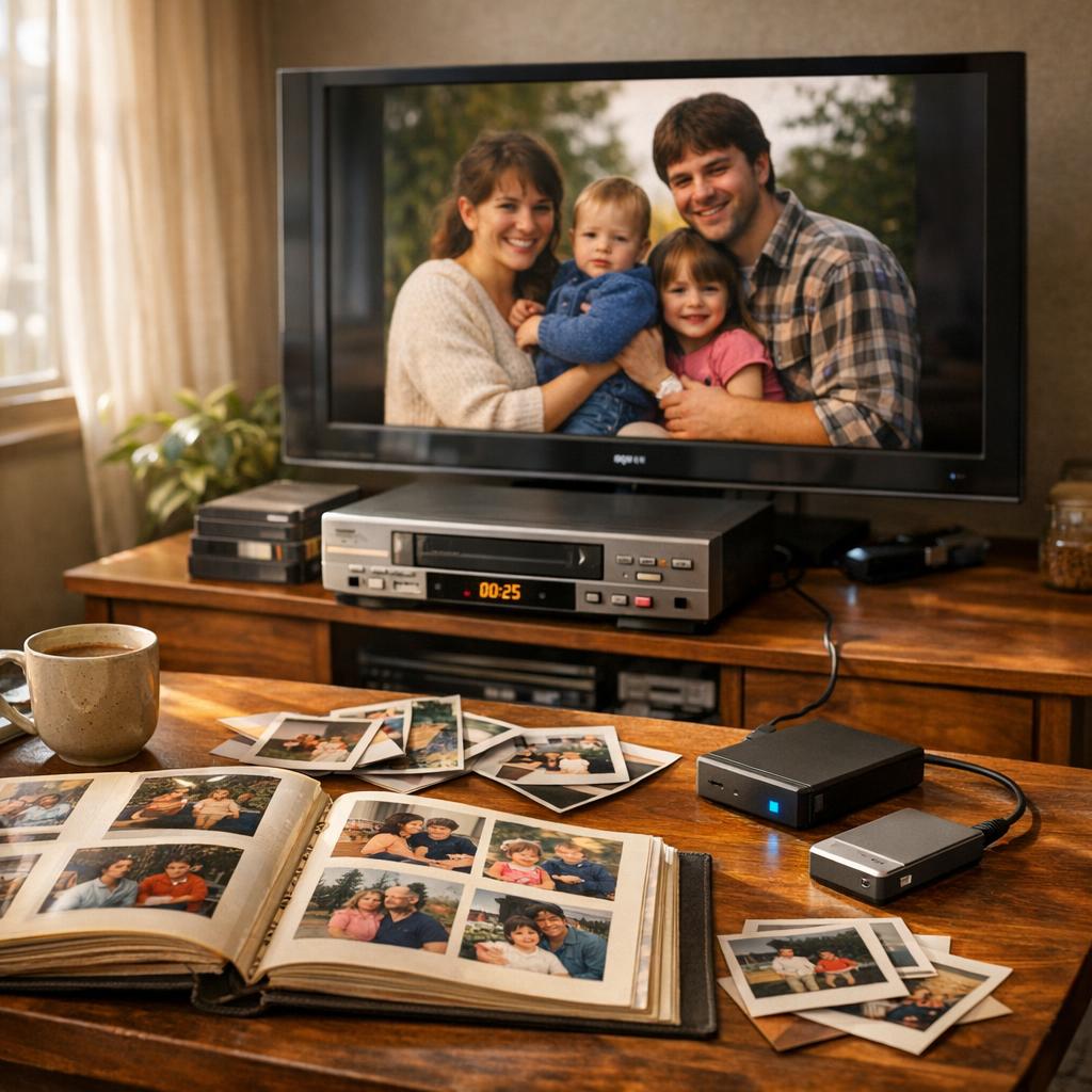 Vom Zerkratzen zur Klarheit: So bewahrst du Erinnerungen für die Zukunft auf digitalem Niveau